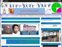 Tablet Screenshot of judoclubgolbey.com